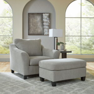 Willarae - 2 Pc. - Chair And A Half, Ottoman - Taupe