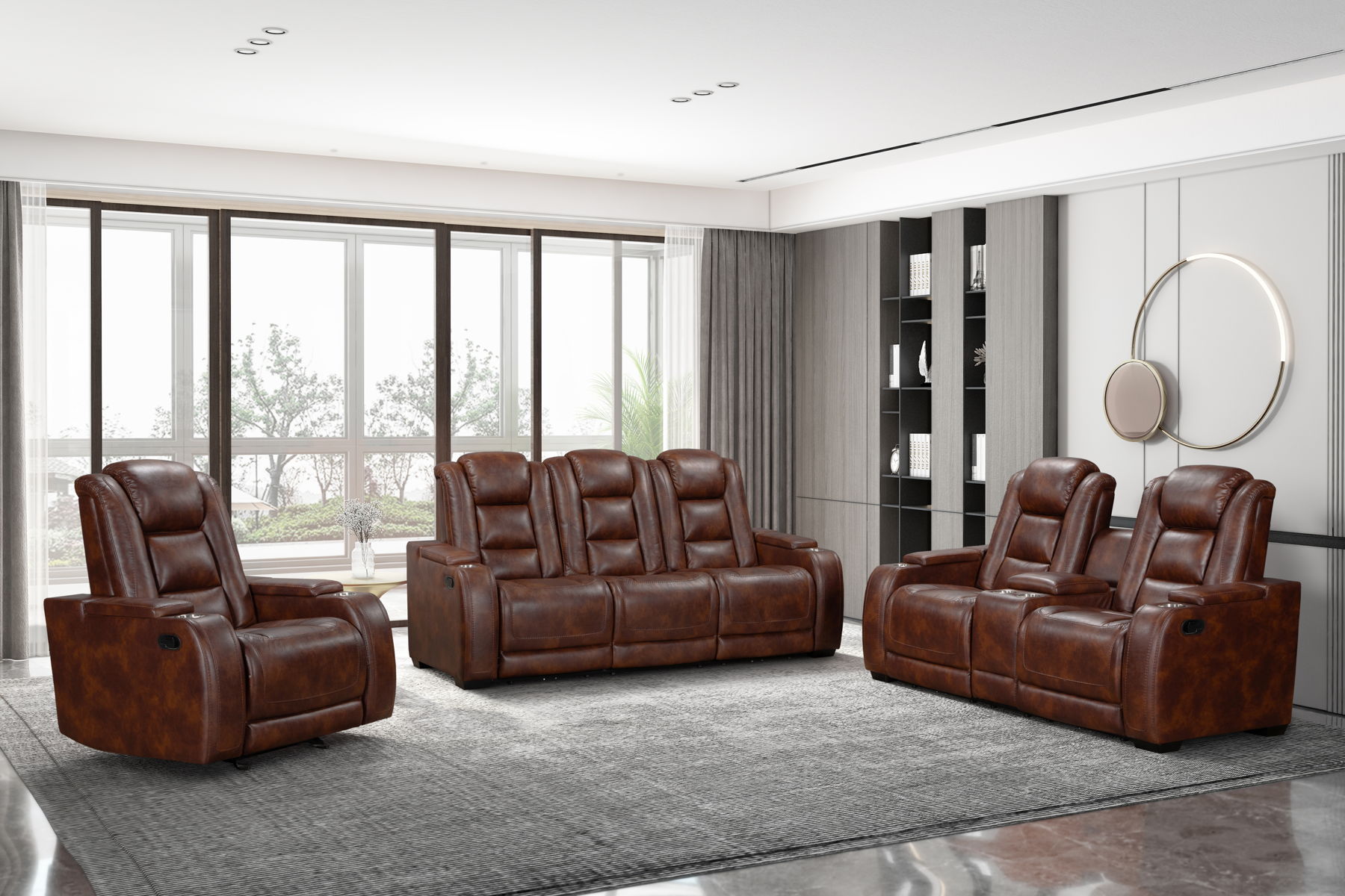 Chester - Reclining Sofa Set - Image 2