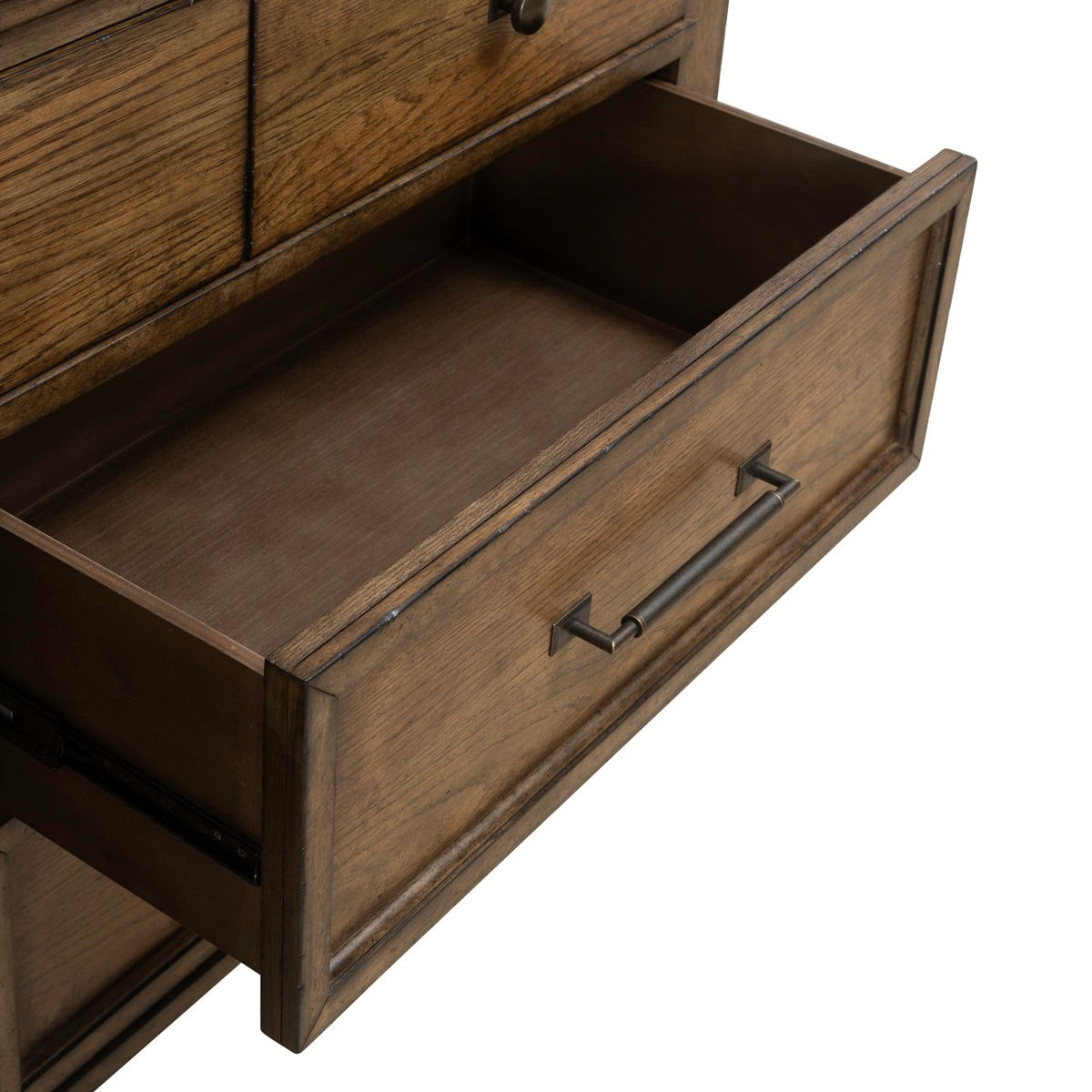 Carolina Park - 7 Drawer Dresser - Amber Brown - Image 4