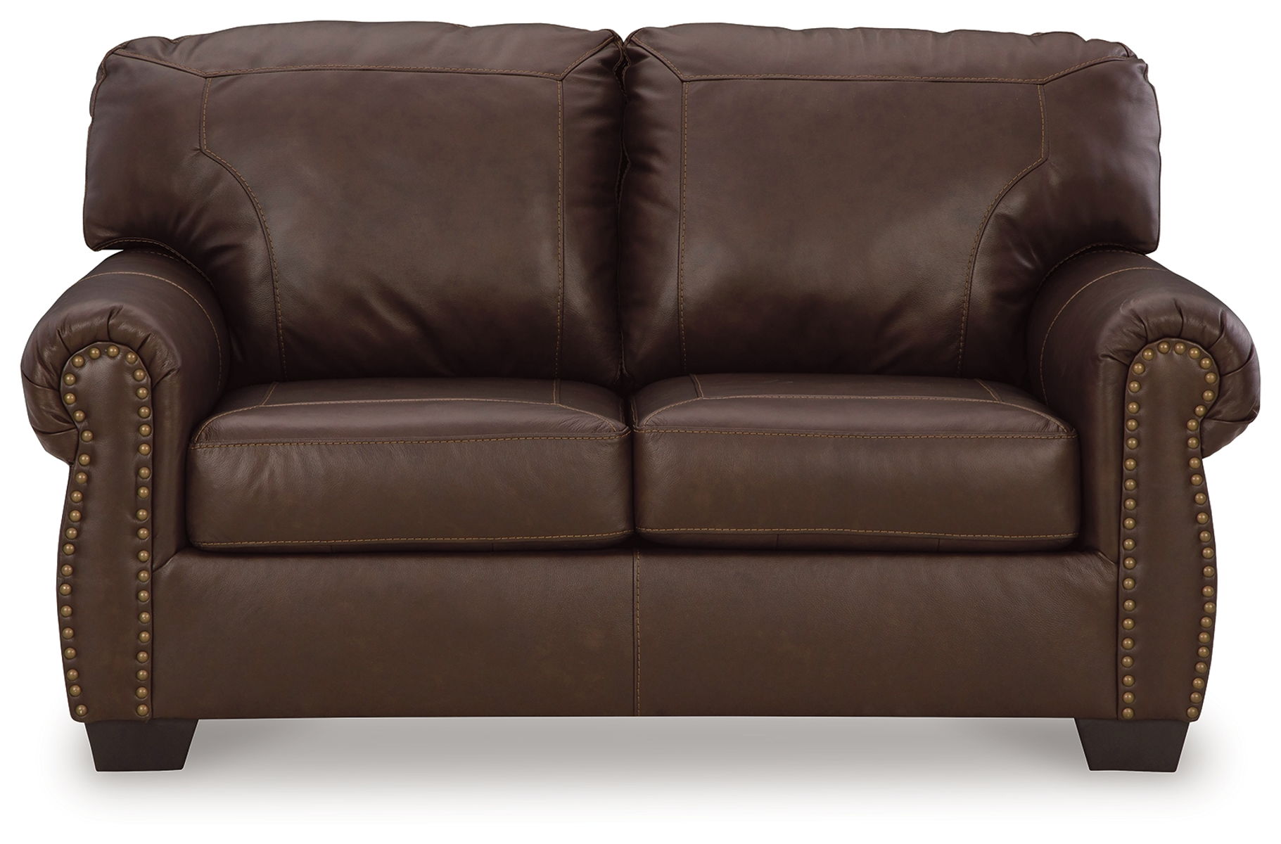 Colleton - Loveseat - Dark Brown - Image 3
