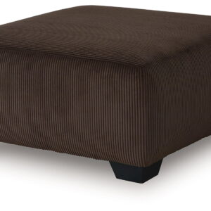 Kimlee - Oversized Accent Ottoman - Chocolate