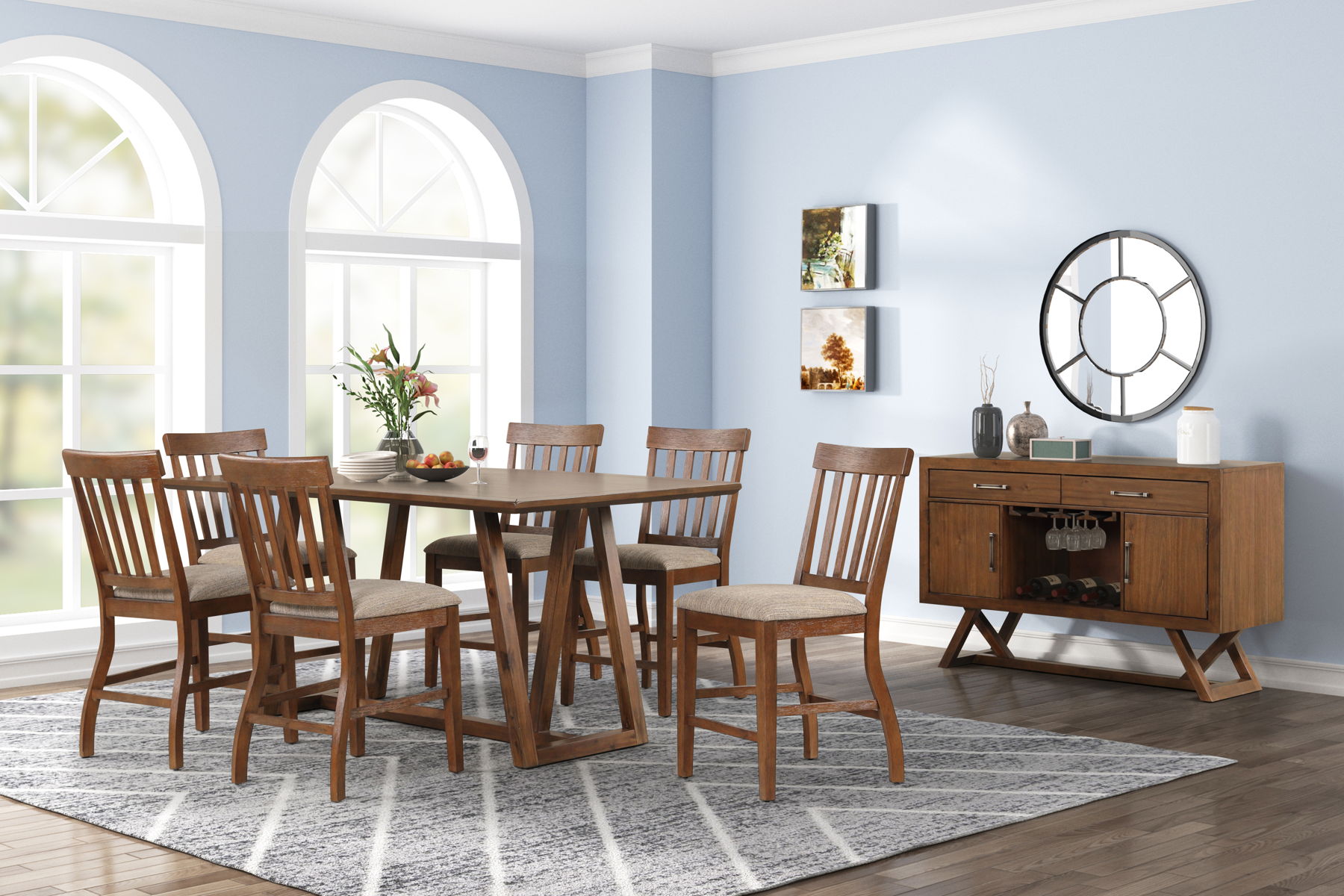 Putnam - Counter Table - Walnut - Image 5