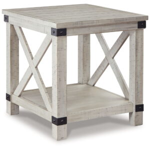 Carynhurst - Rectangular End Table - Whitewash