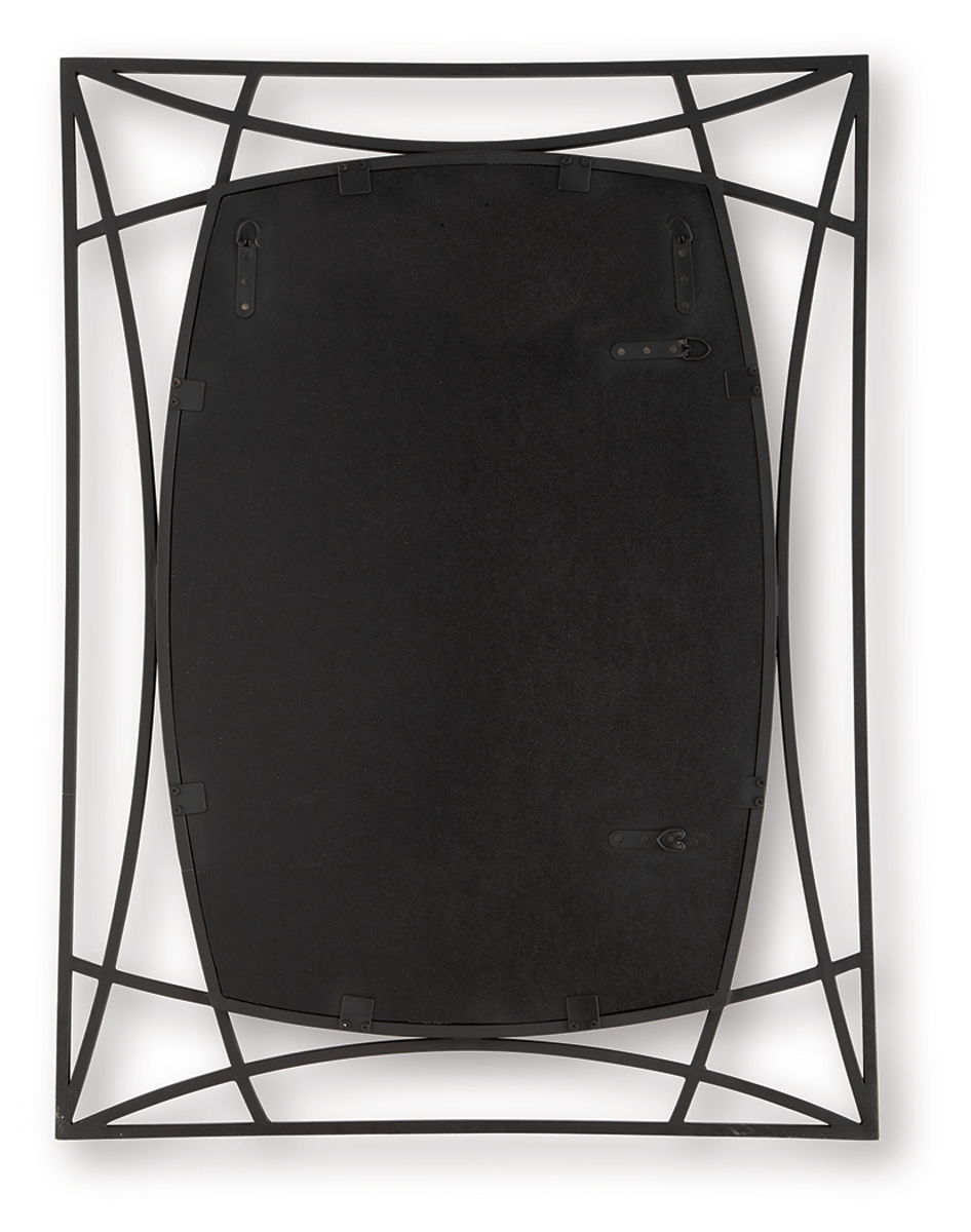 Freenville - Accent Mirror - Black - Image 4