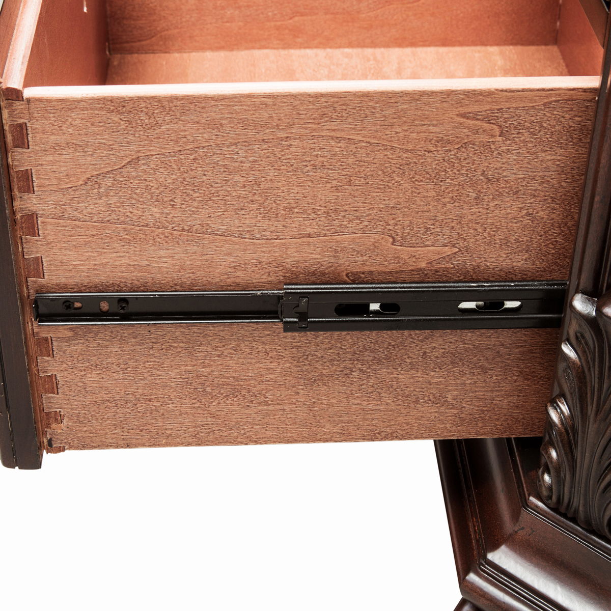 Messina Estates - Dresser & Mirror - Dark Brown - Image 9