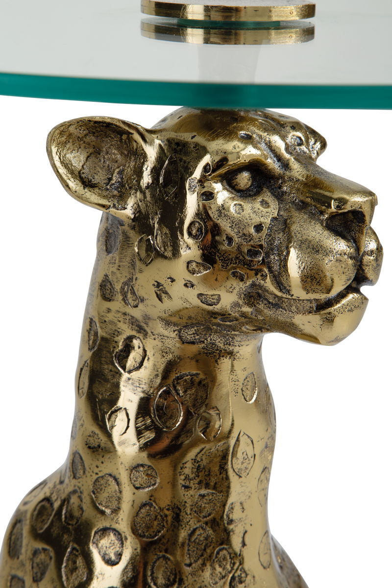 Vallain - Accent Table - Antique Gold Finish - Image 4