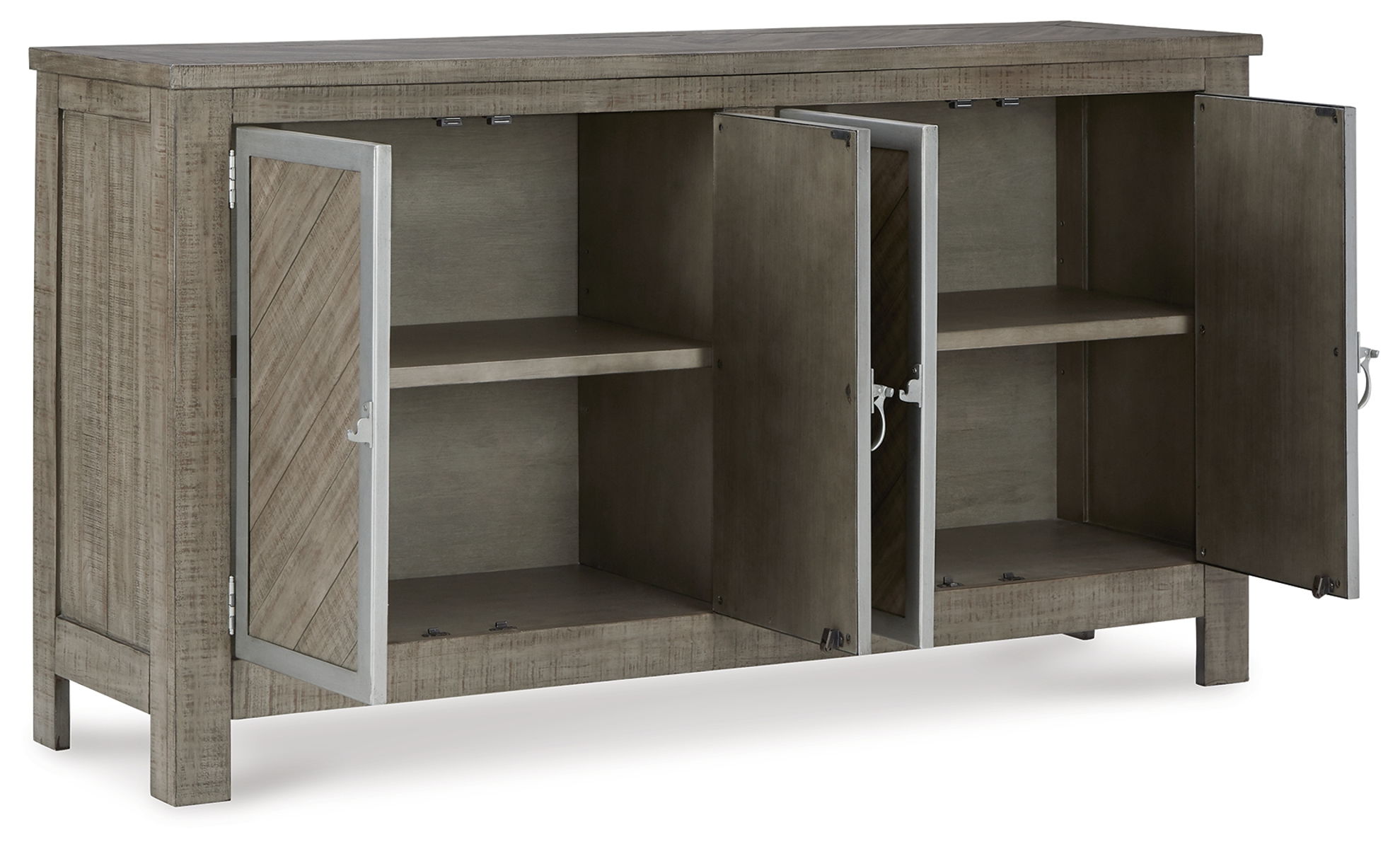 Krystanza - Dining Room Server - Weathered Gray - Image 7