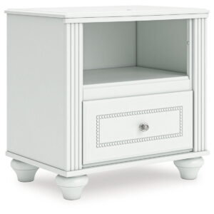 Kozlani - One Drawer Night Stand - White