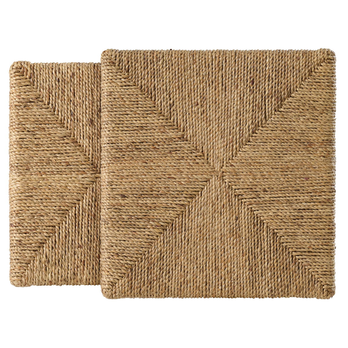 Rosalie - Woven Nesting Tables - Light Brown - Image 5