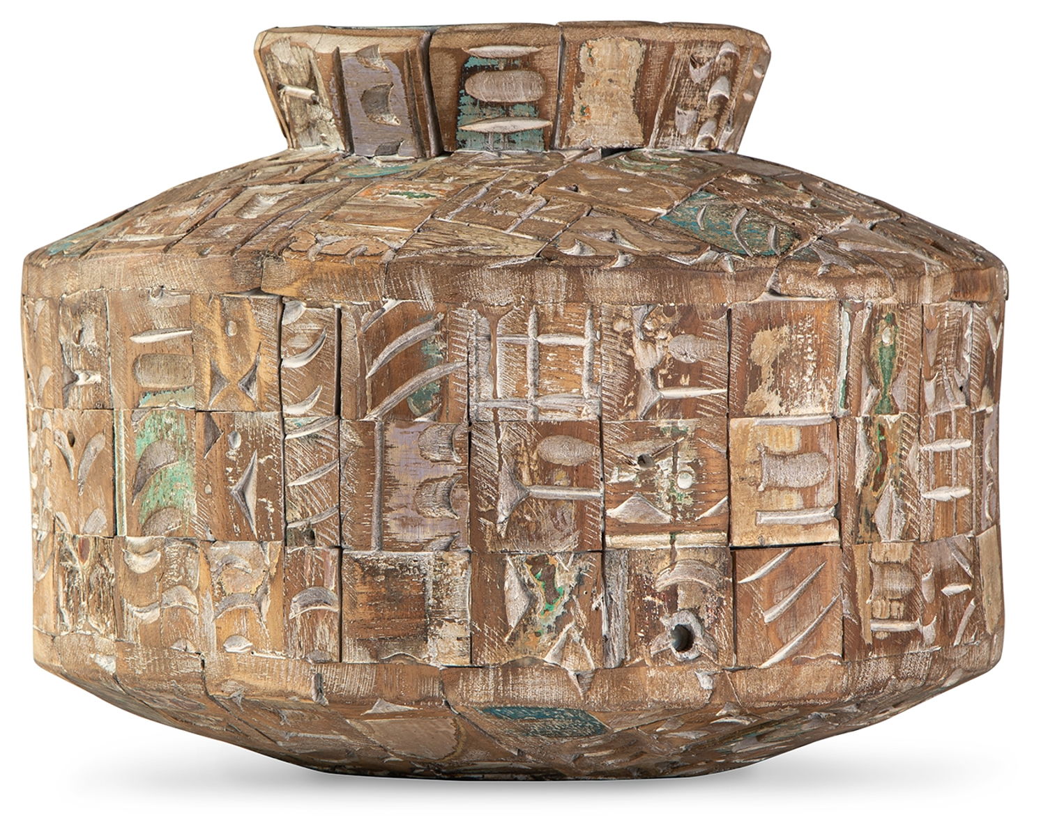 Meltland - Vase - Square - Natural / Black - Image 2