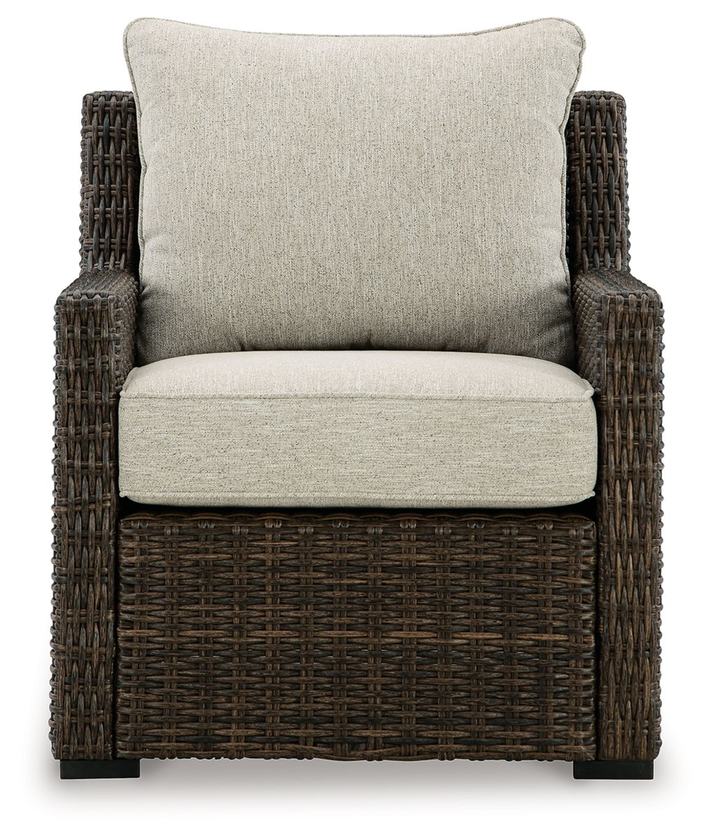 Brook Ranch - Lounge Chair With Cushion - Brown - Image 6