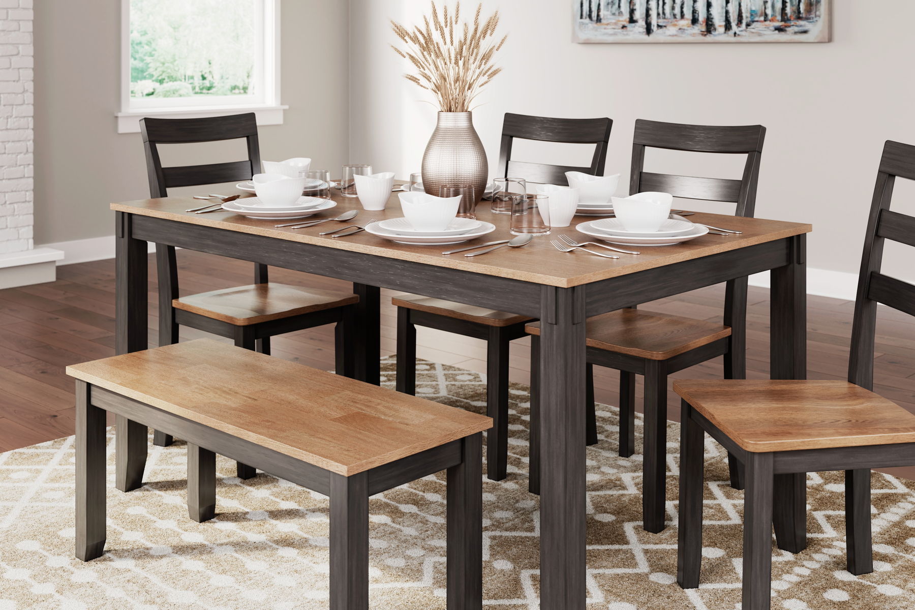 Gesthaven - Dining Room Table Set - Image 7