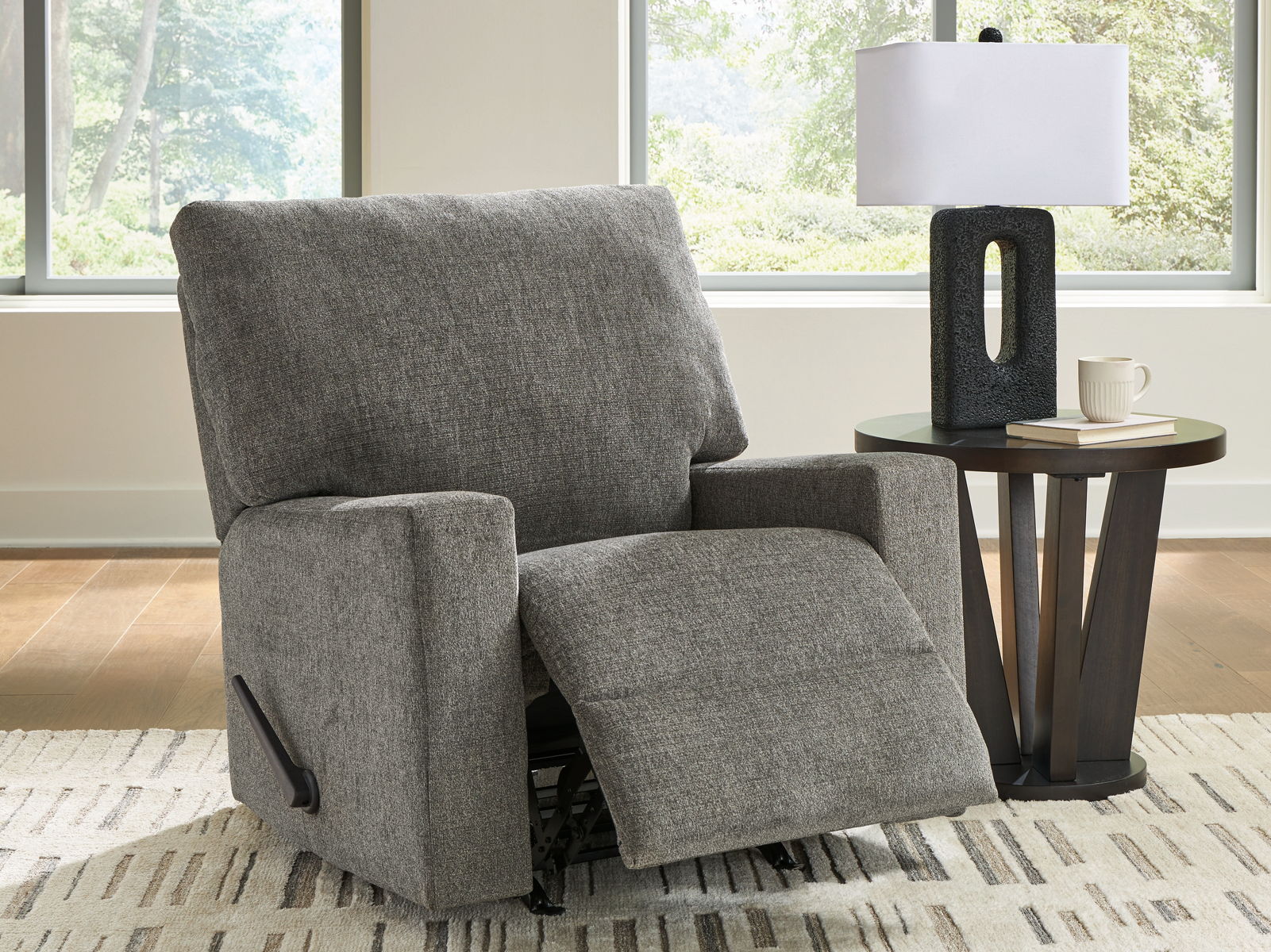 Clarington - Rocker Recliner - Greystone - Image 3