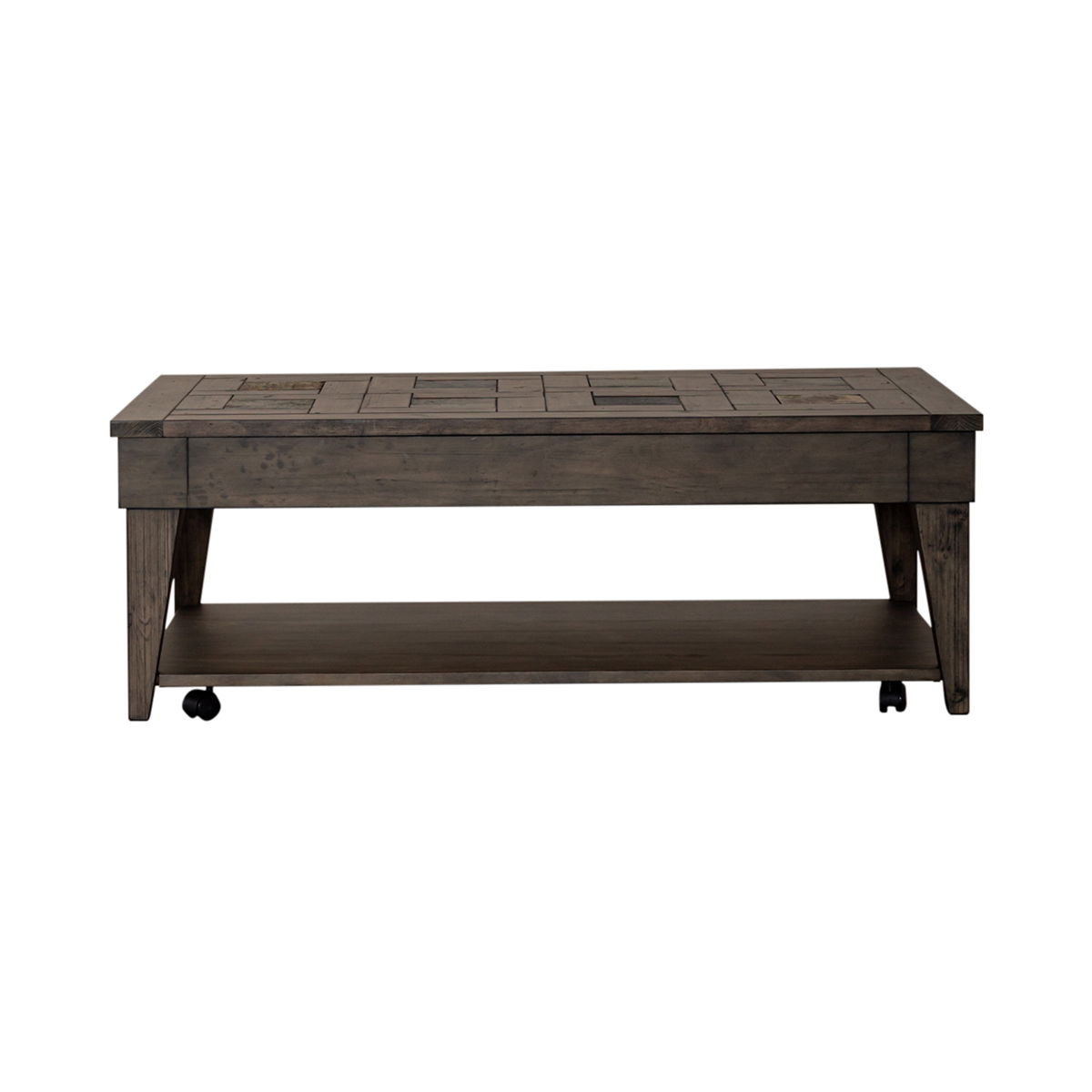 Arrowcreek - Lift Top Cocktail Table - Dark Brown - Image 6