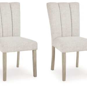 Larawyn - Dining Upholstered Side Chair (Set of 2) - Bisque