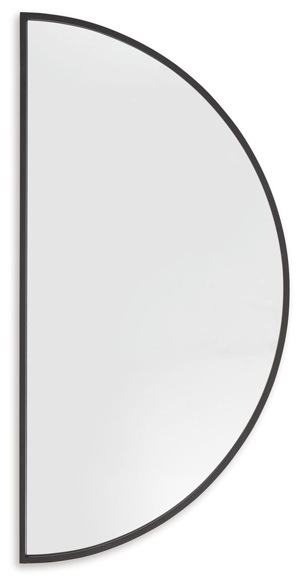 Denlow - Accent Mirror - Black - Image 3