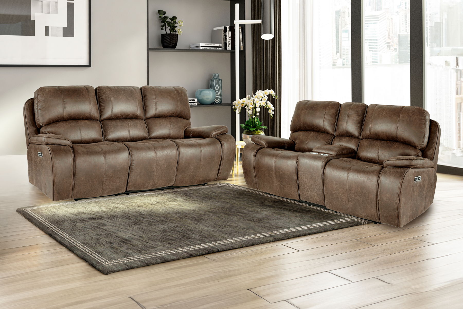 Brookings - Reclining Sofa Set - Image 4