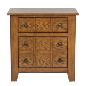 Grandpas Cabin - Nightstand - Aged Oak