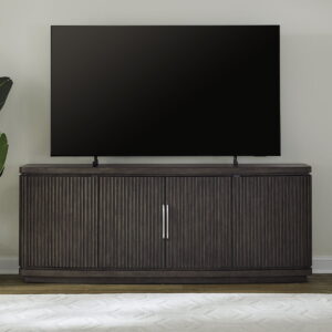 Cascade Falls - 82" TV Console - Satin Espresso