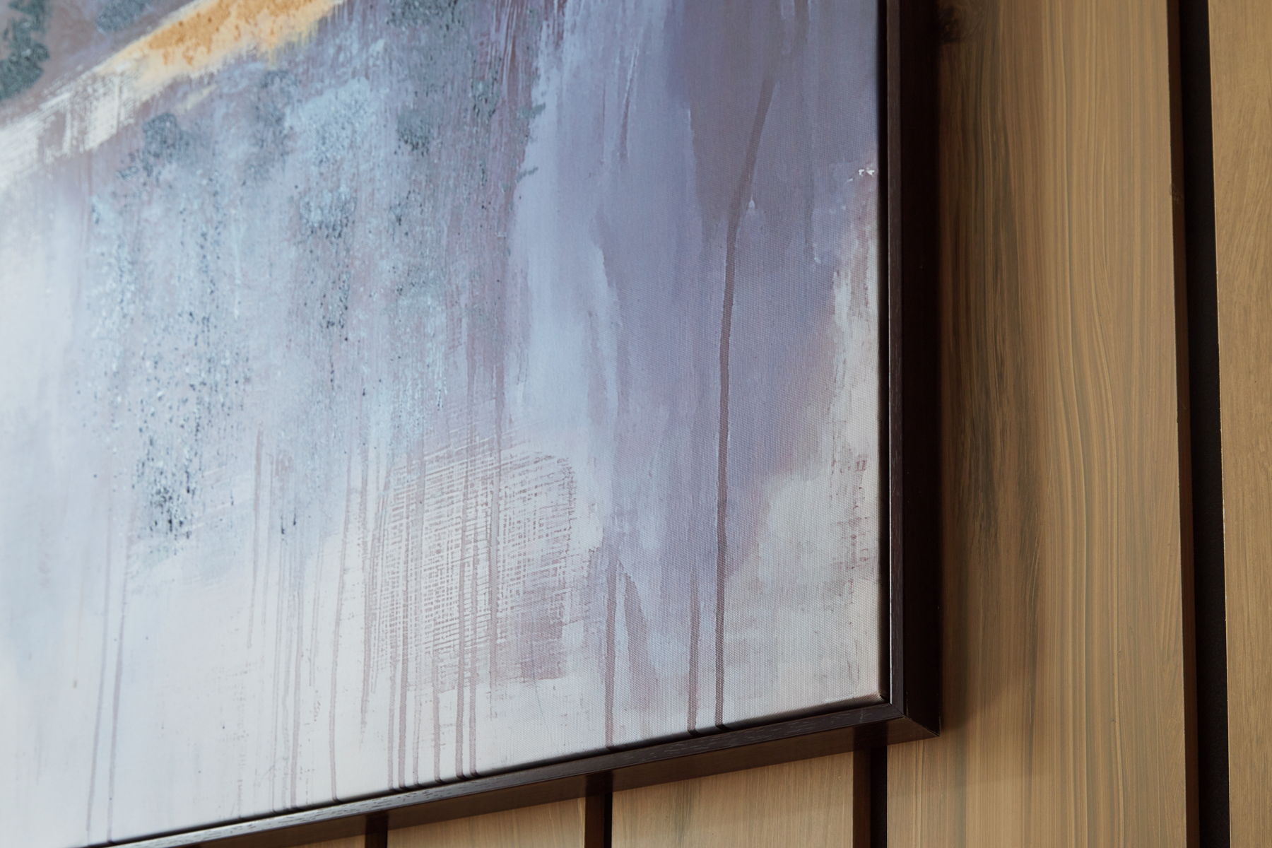 Gatesford - Wall Art - Blue / White / Tan - Image 3