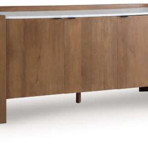 Fitzroy - Accent Cabinet - Brown / White