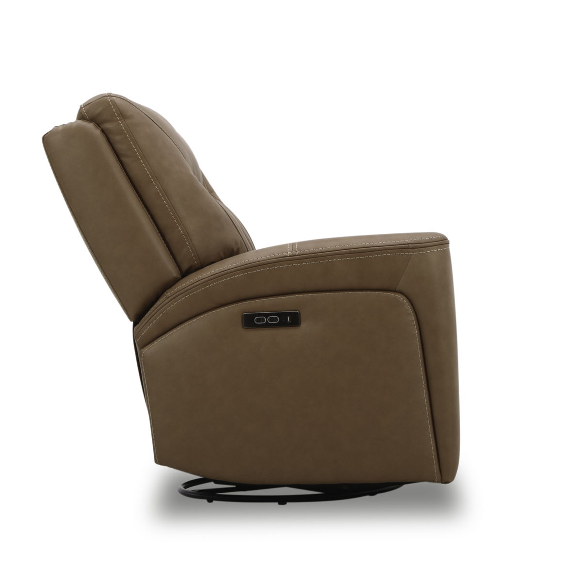 Bennett - Swivel Glider Recliner P2 - Butternut - Image 6