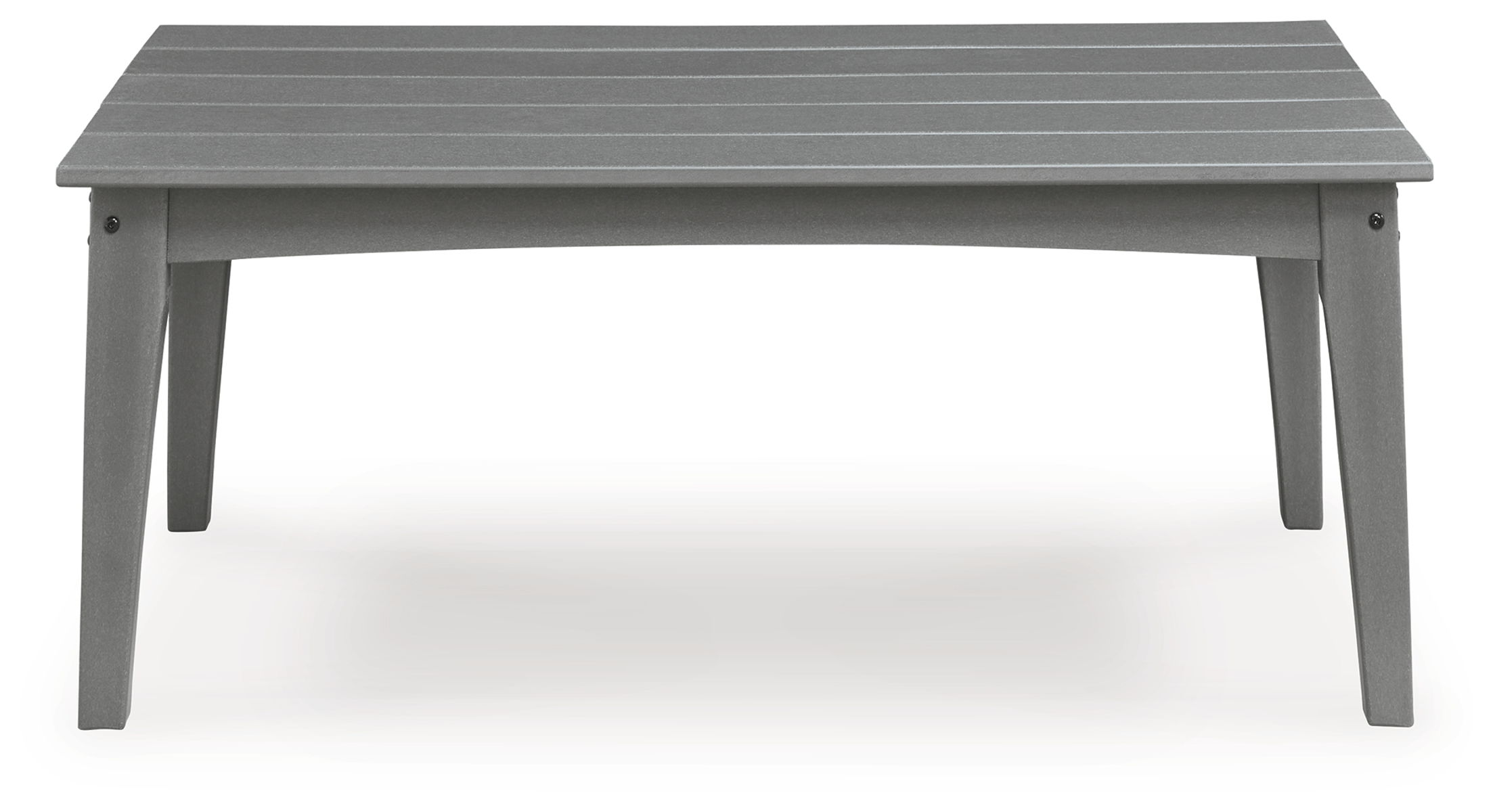 Cove Beach - Rectangular Cocktail Table - Gray - Image 4