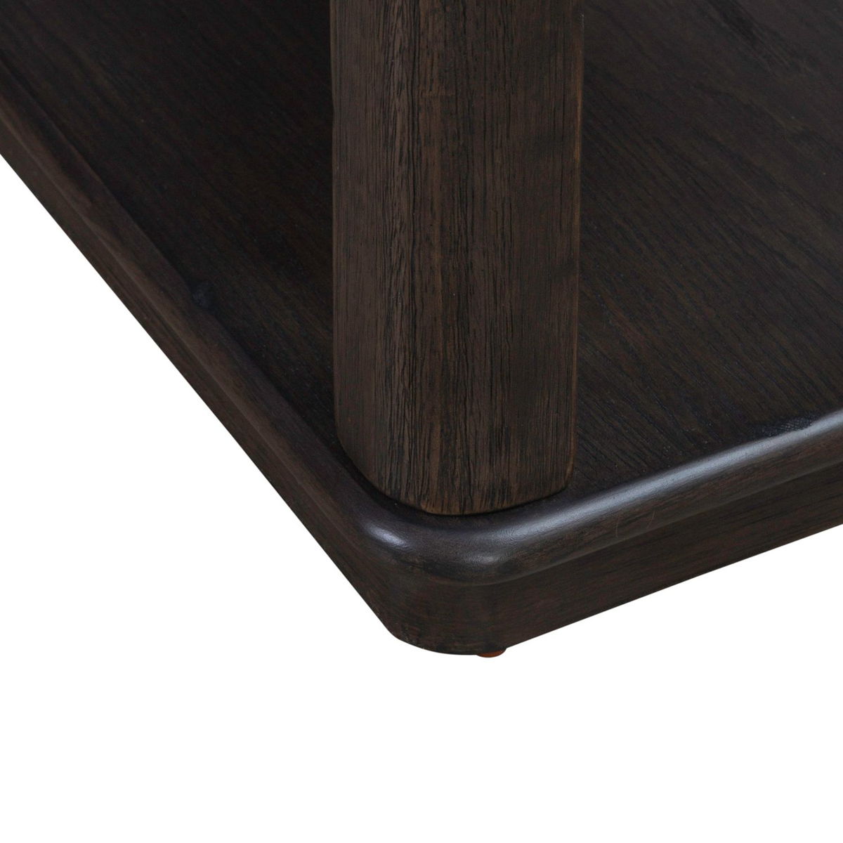 Wallace - Chair Side Table - Aged Oak - Image 5