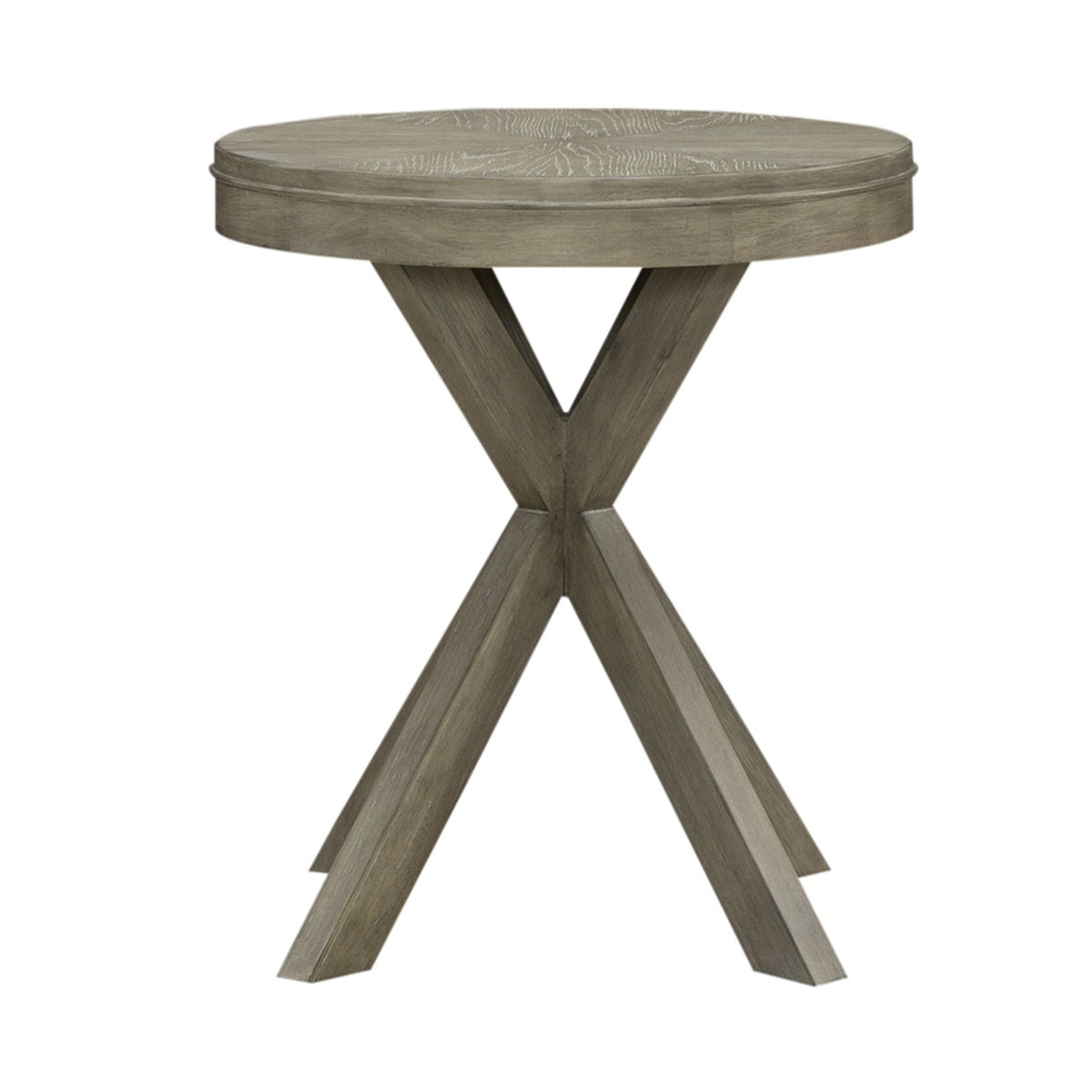 Brentwood - Round End Table - Sandstone - Image 3