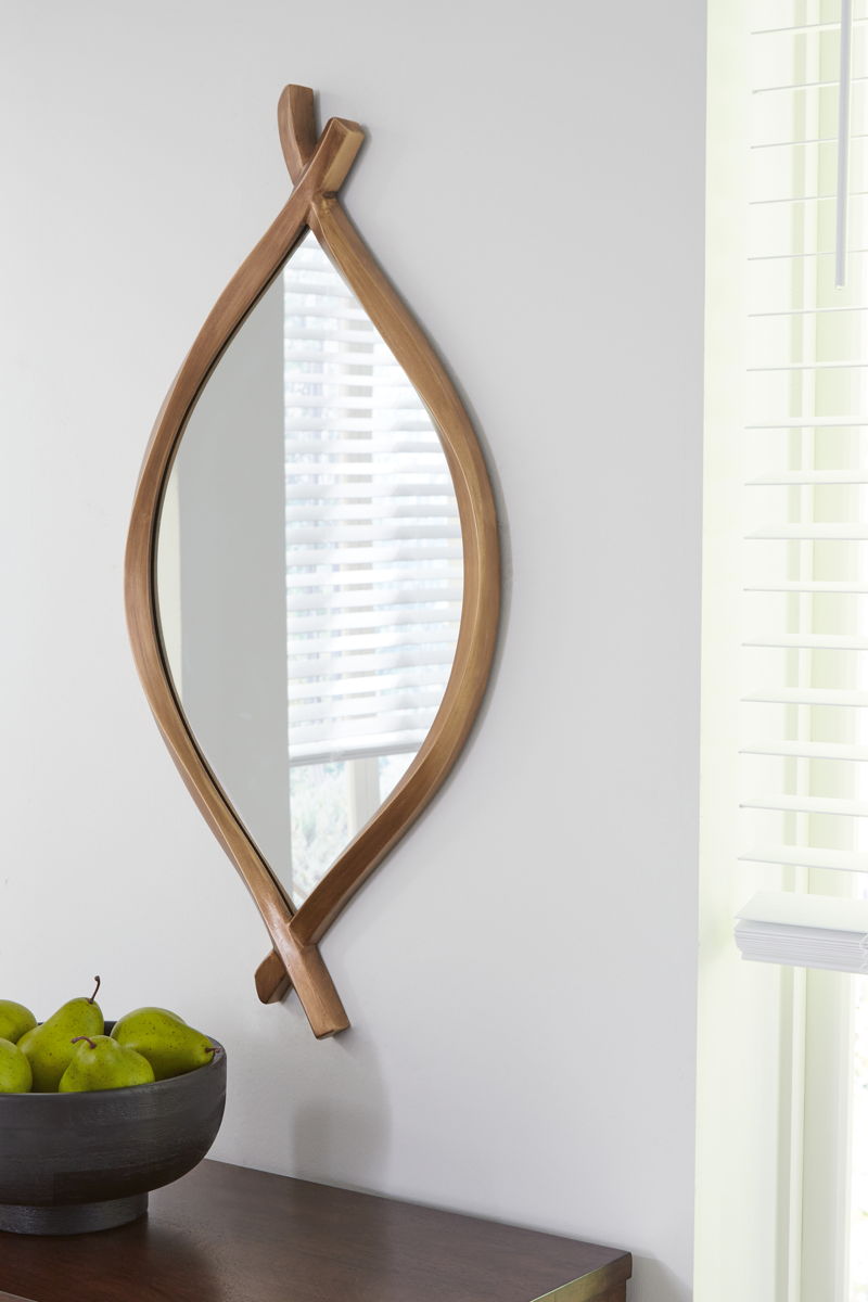 Bartner - Accent Mirror - Antique Gold Finish - Image 5