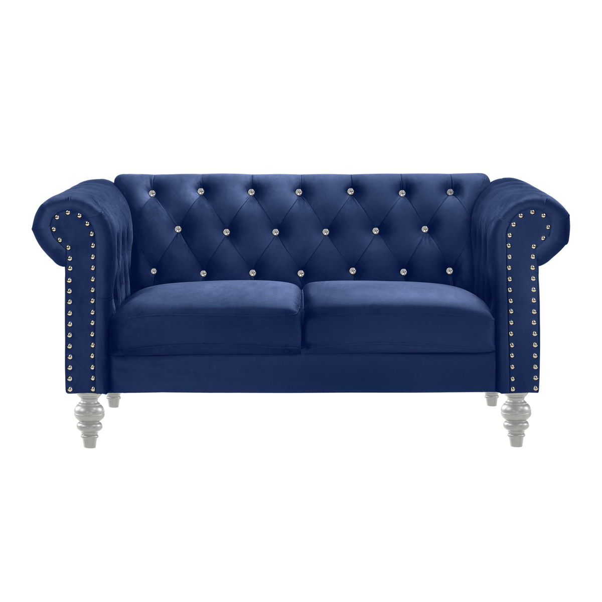 Emma - Crystal Loveseat - Image 3