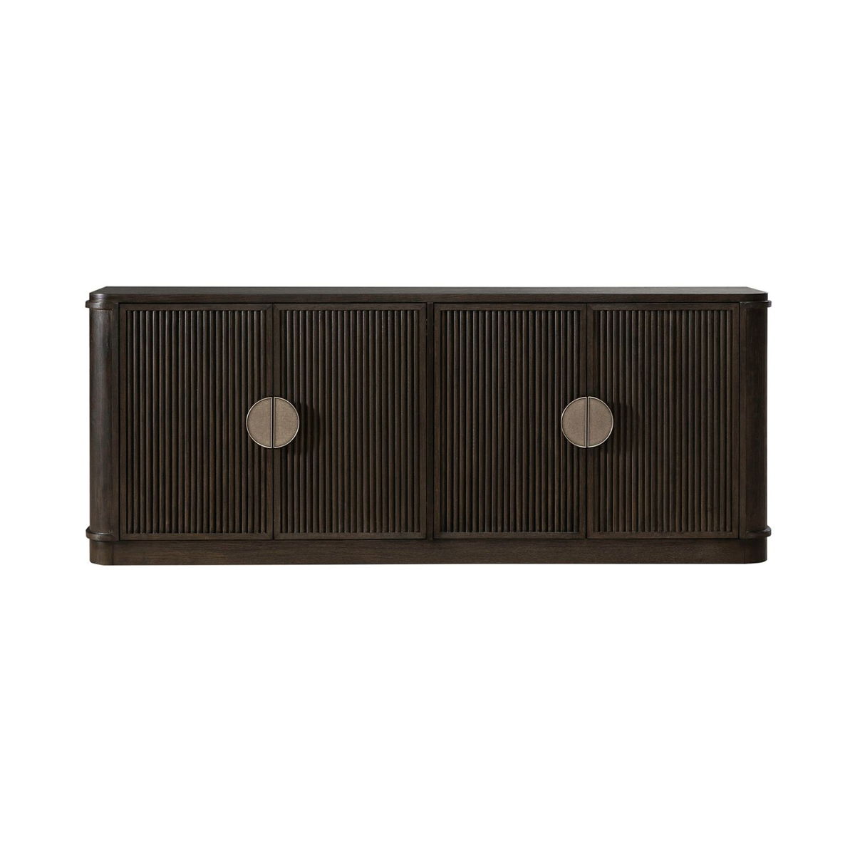 City View - 82" TV Console - Coffee Bean - Image 4