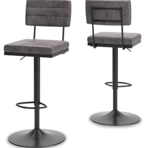 Strumford - Tall Swivel Barstool (Set of 2)