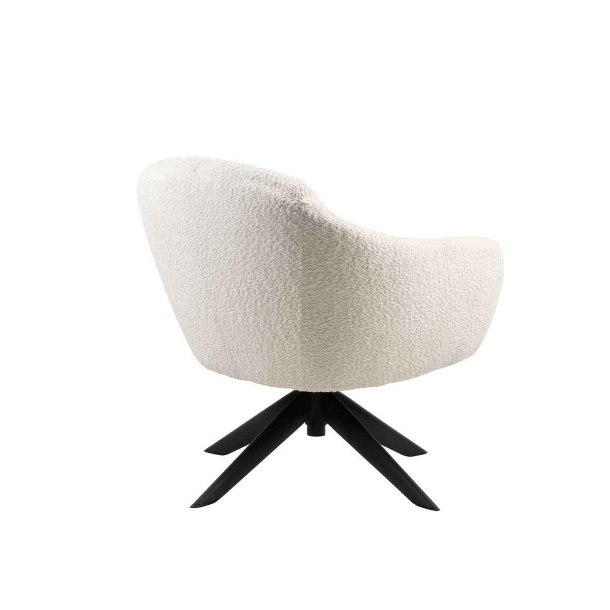 Fleming - Boucle Swivel Lounge Chair - Image 8