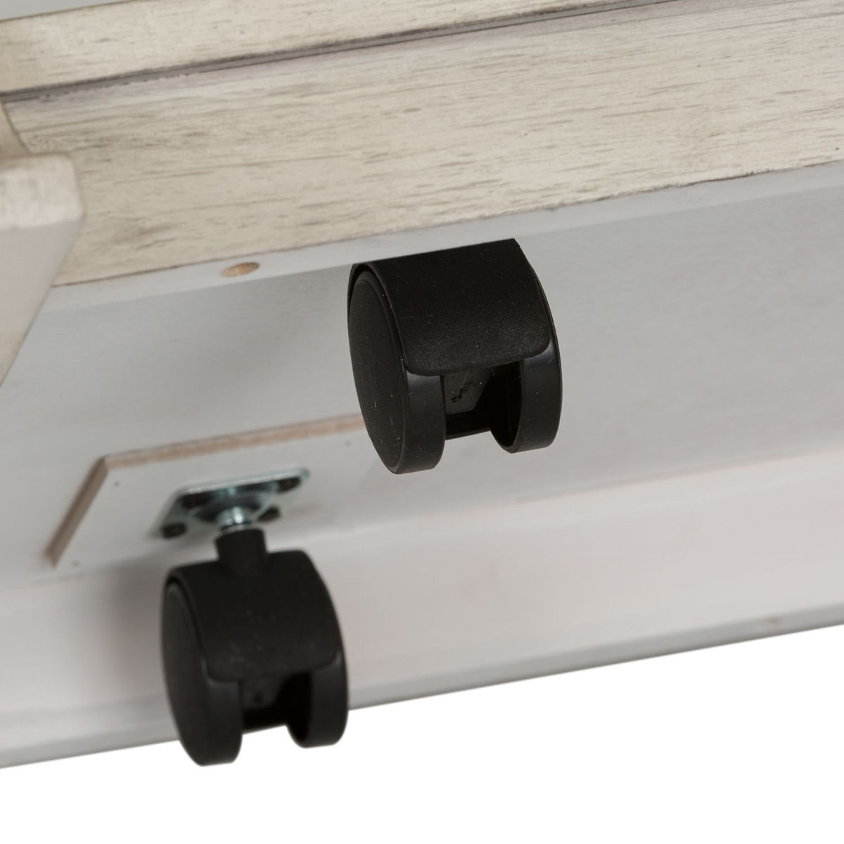 Farmhouse Reimagined - Rectangular Cocktail Table - White - Image 4