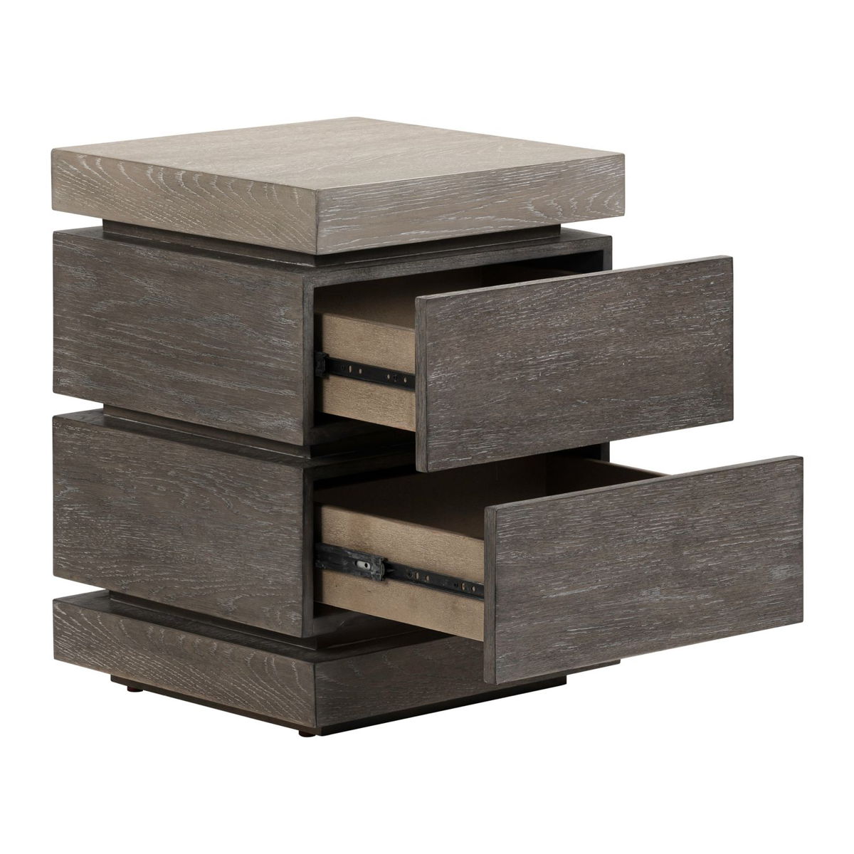 Piedmont - Chairside Table - Charcoal / Ash - Image 5