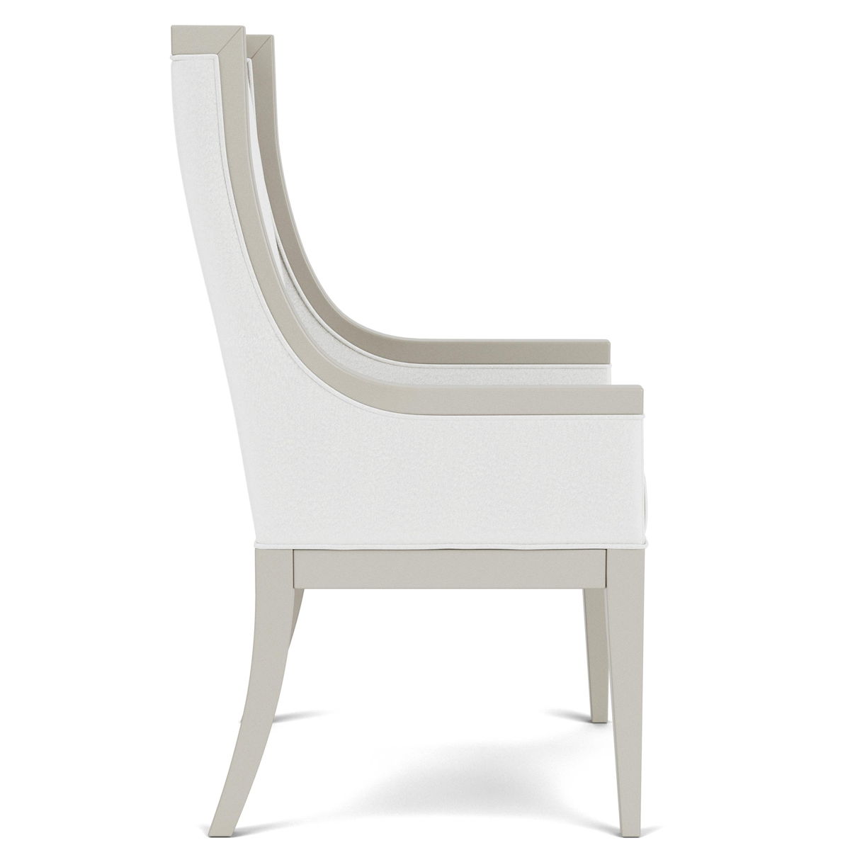 Hepburn - Upholstered Host Chair (Set of 2) - White - Image 5