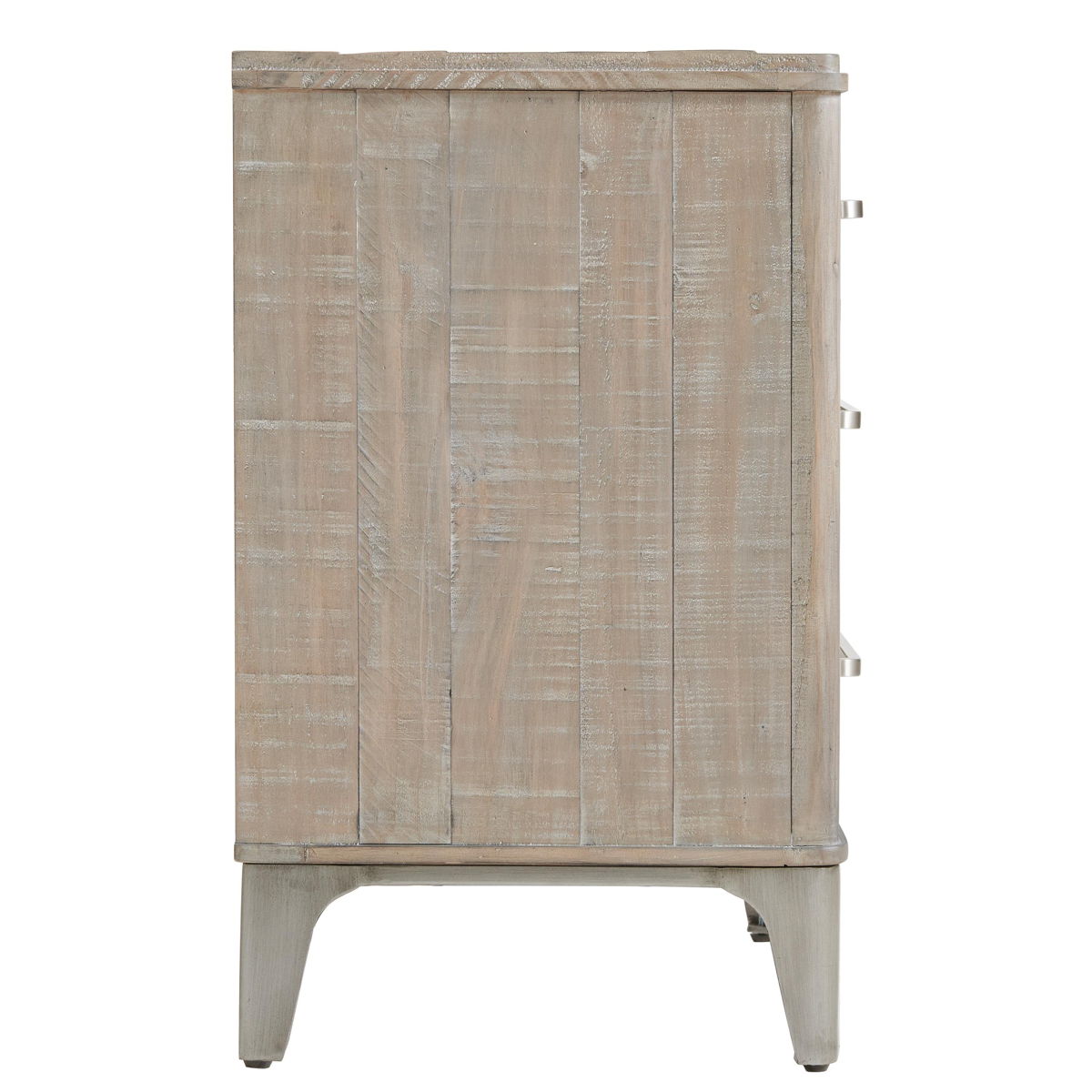 Intrigue - 3 Drawer Nightstand - Light Brown - Image 5