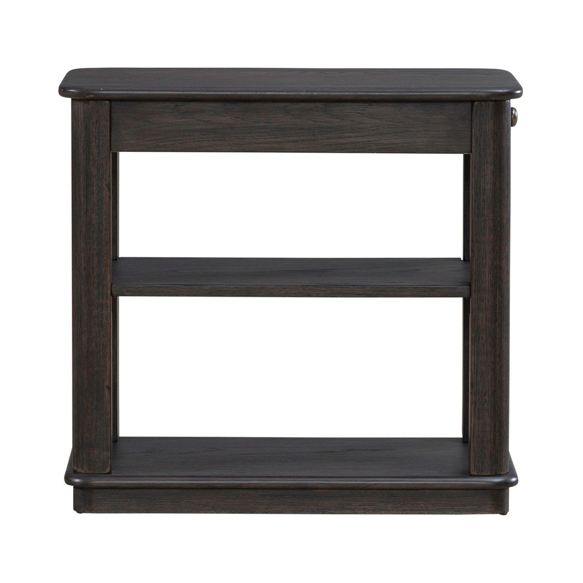 Wallace - Chair Side Table - Aged Oak - Image 7