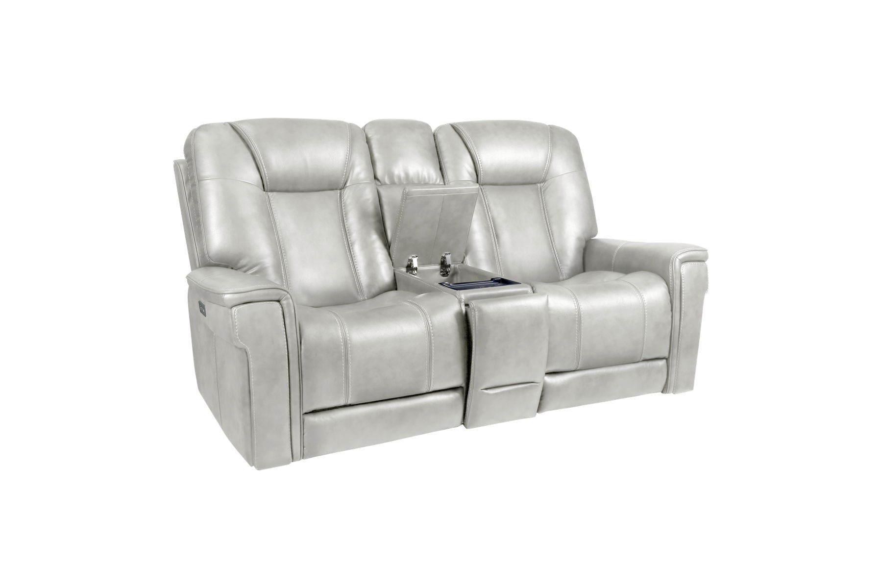 Sanibel - Power Console Loveseat - Wall Prox. Recliner With Power And Power Headrest And Lumbar, Wireless Charger - Image 7
