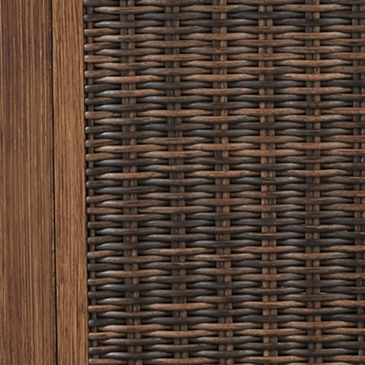 Paradise Trail - Square Bar Table w/Fire Pit - Medium Brown - Image 5