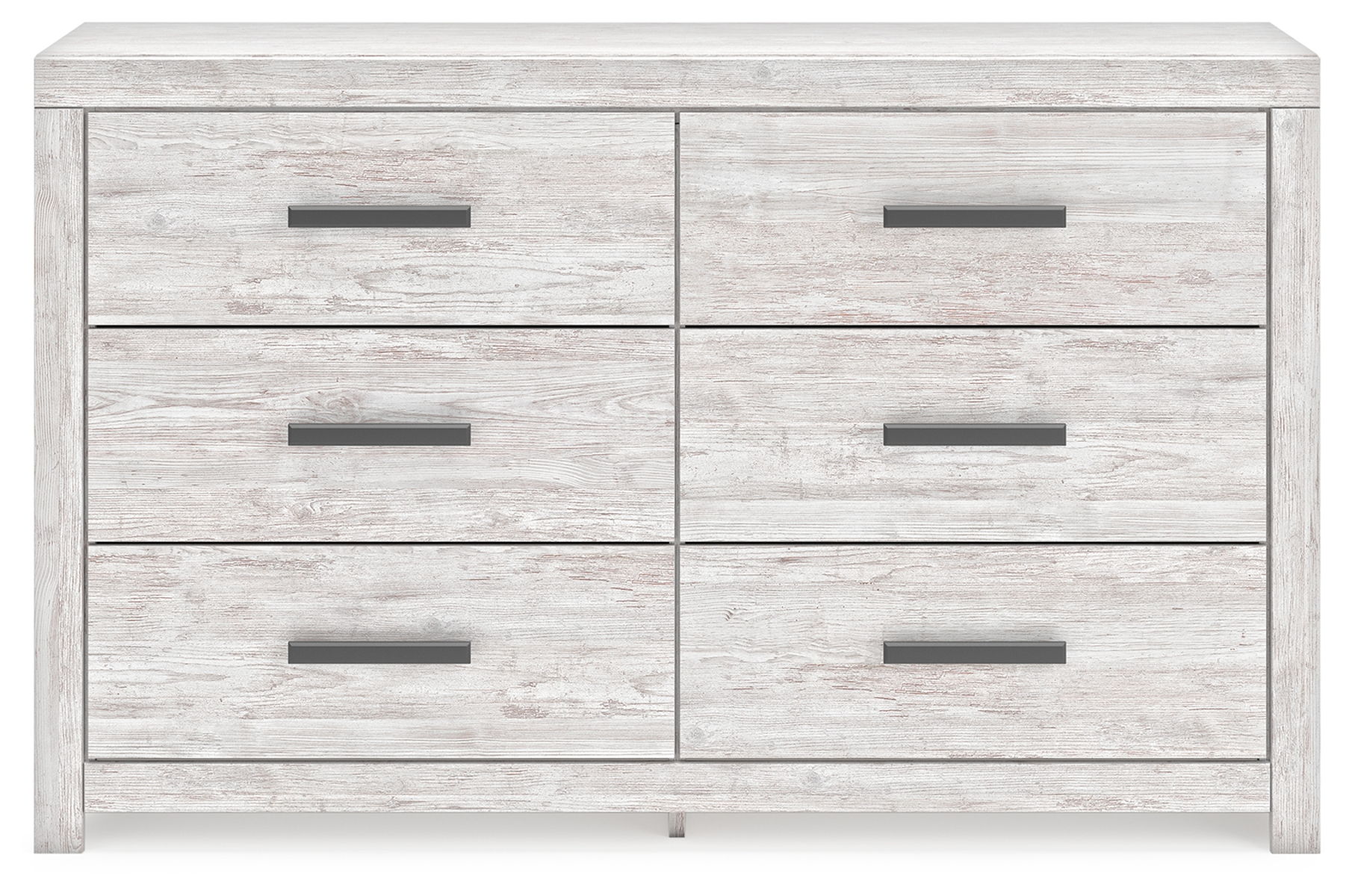 Cayboni - Six Drawer Dresser - Whitewash - Image 5