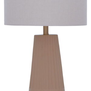 Dellner - Ceramic Table Lamp - Mocha