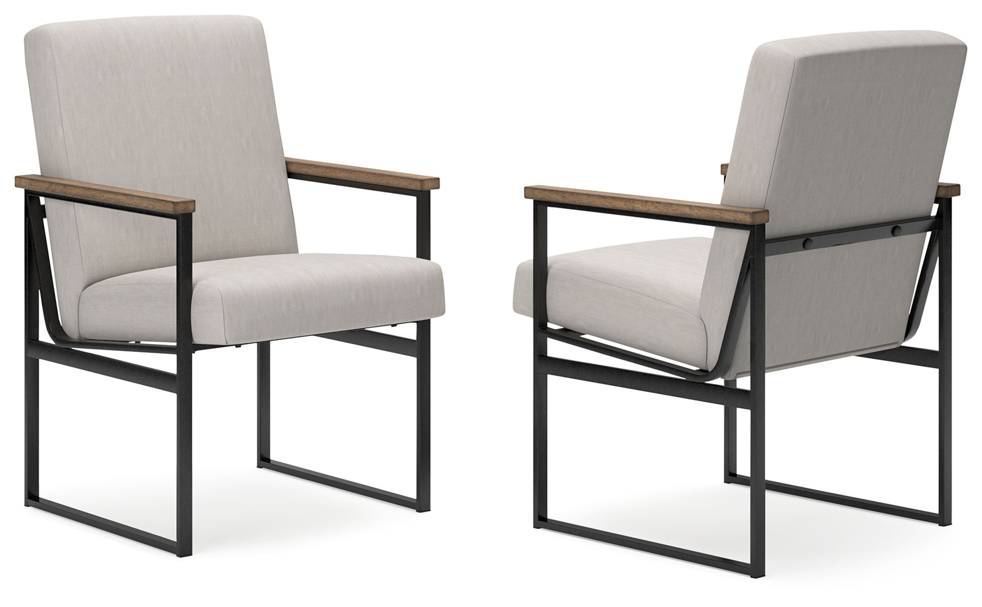 Montia - Home Office Desk Chair - Light Brown - Image 3