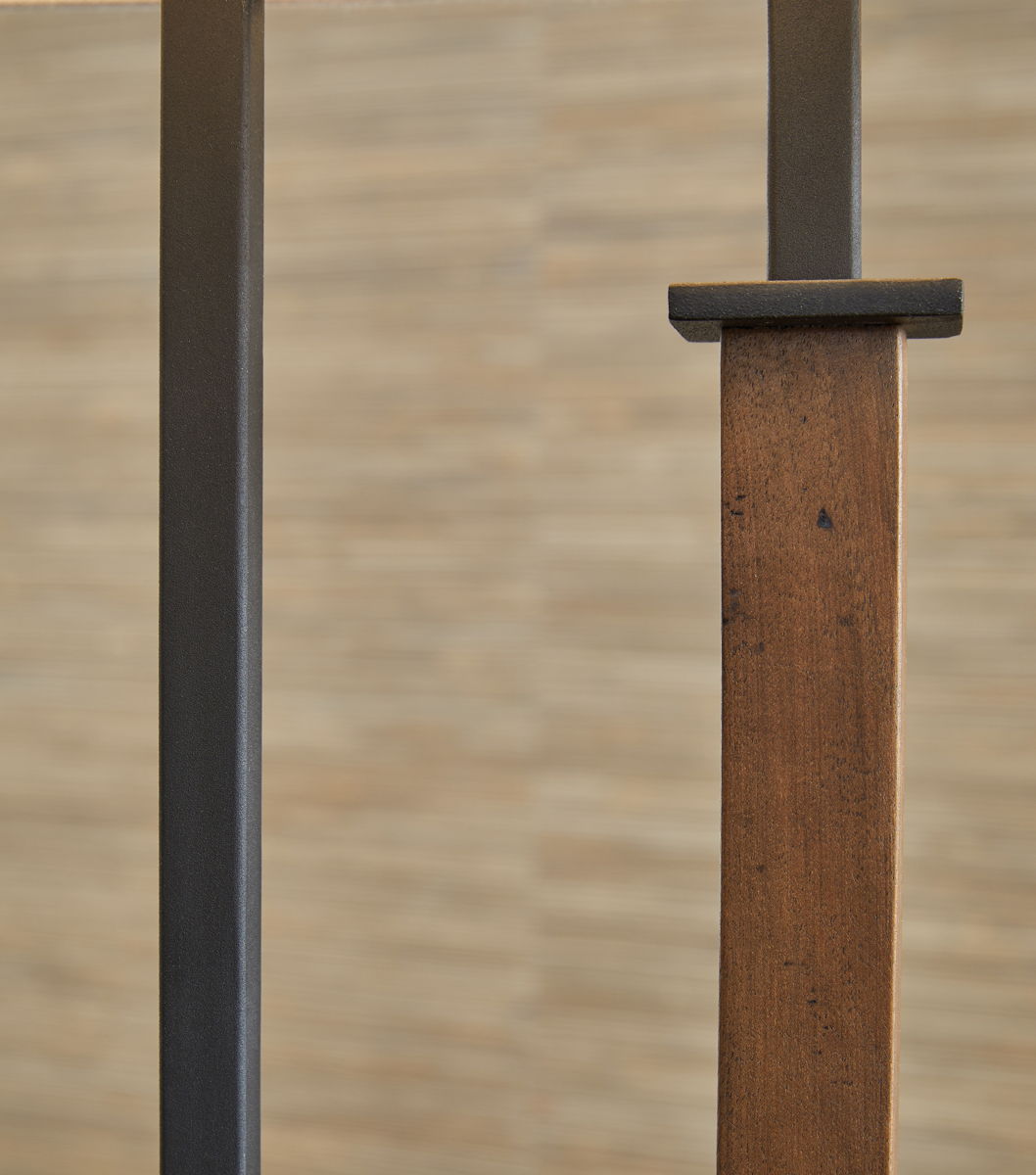 Voslen - Metal Table Lamp (Set of 2) - Black / Brown - Image 5