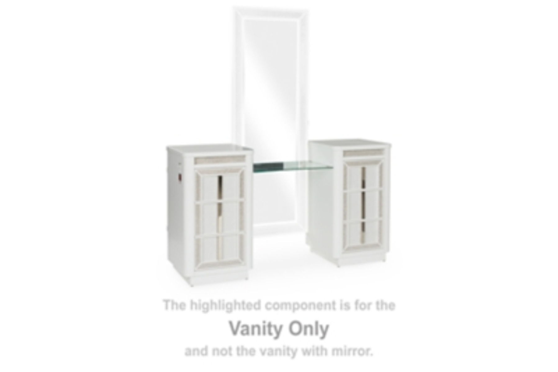 Chalanna - Vanity - White