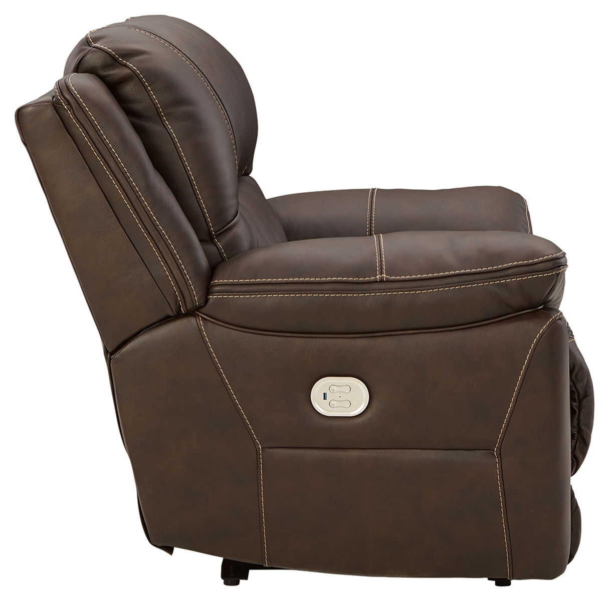 Dunleith - Zero Wall Recliner w/PWR HDRST - Chocolate - Image 5
