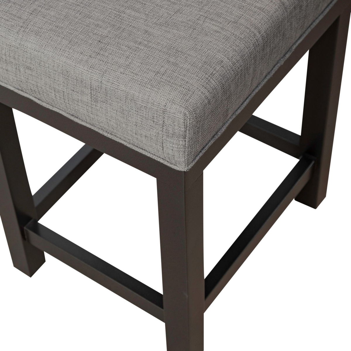 Tanners Creek - Upholstered Console Stool (Set of 3) - Dark Gray - Image 6