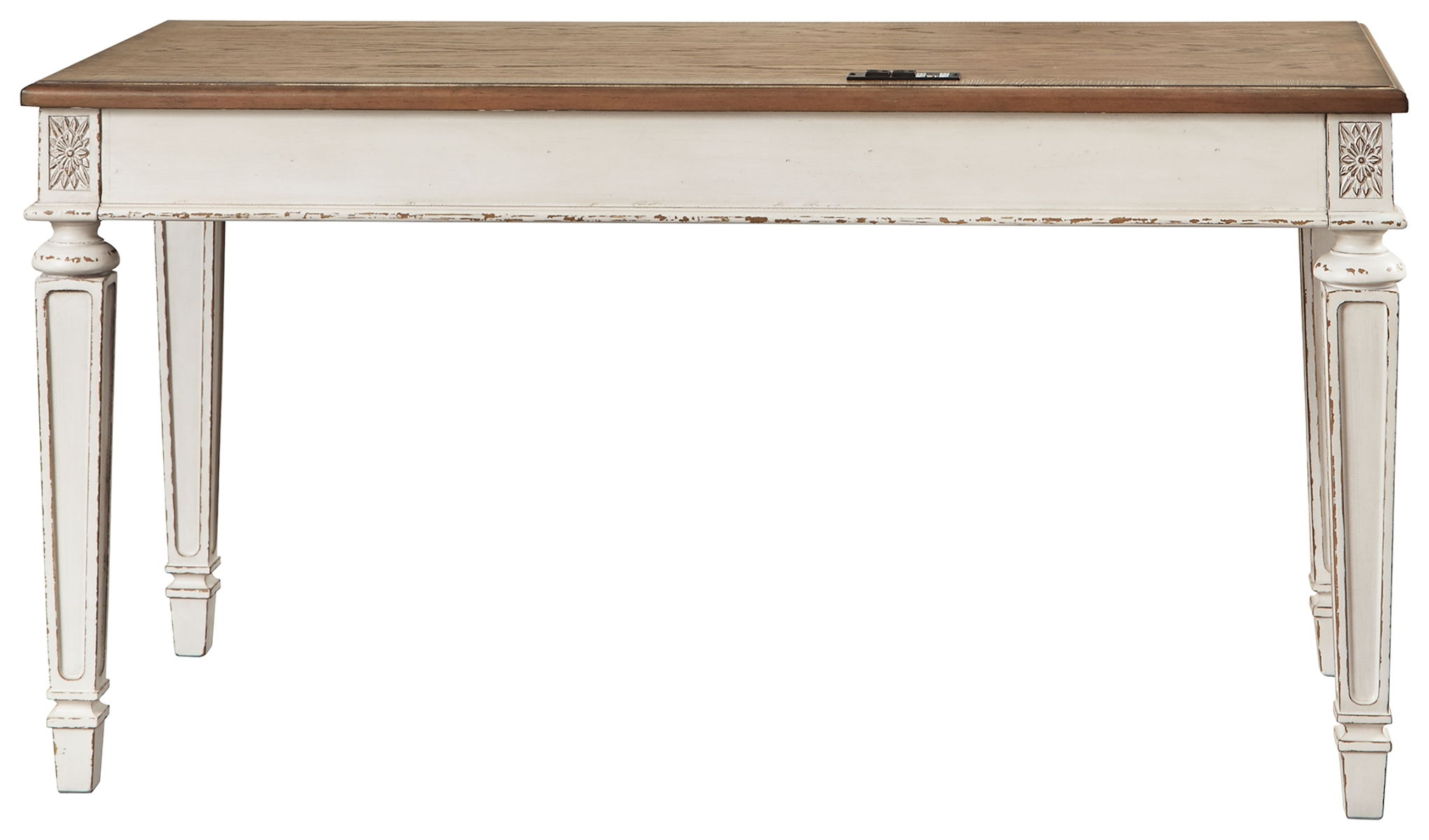 Realyn - Home Office Desk - Light Brown - Image 10