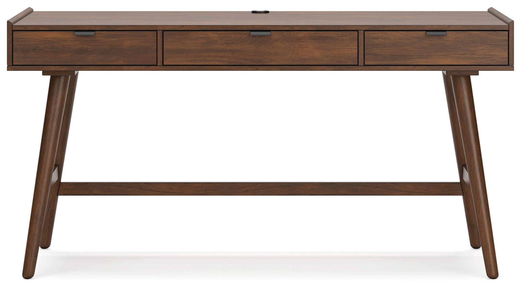Lyncott - Home Office Desk - Brown - Image 11